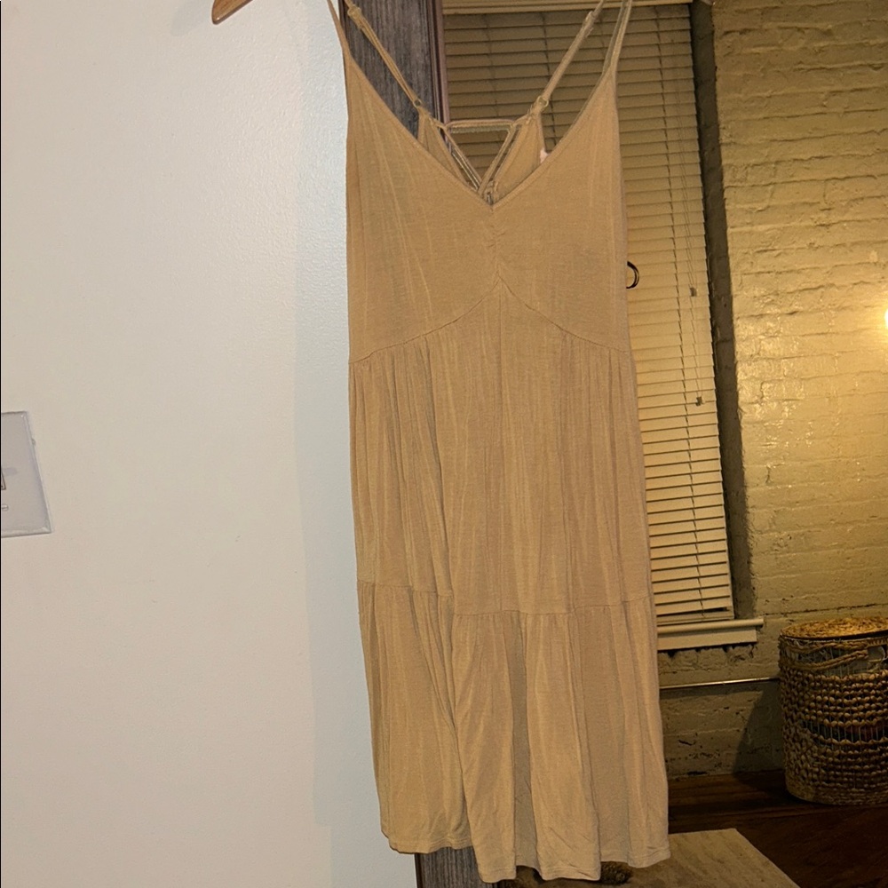 Mini Yellow Sun Dress